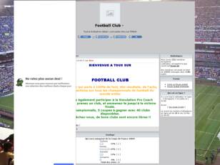 Football Club - Forum de foot et simulation