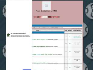 Super forum de simulation sur pes 6