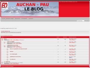 creer un forum : FO auchan pau