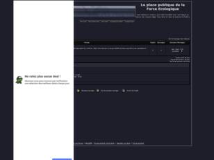 La place publique de la Force Ecologique
