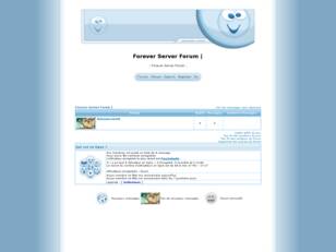 creer un forum : Forever Server Forum |
