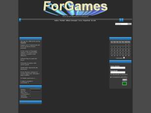 Forum gratis : ForGames