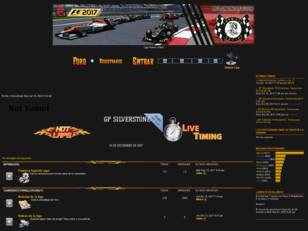 Formula Racing Liga Online rFactor F1 2017 2018 PC