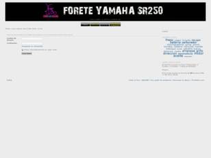 FORO YAMAHA SR250