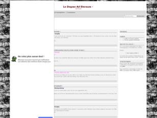 Forum gratuit : Le Dogme Ad Eternam