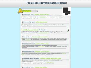 Das Forum der Esoterik