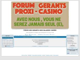 Forum des gérants Casino