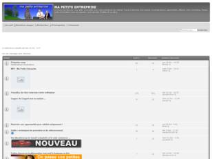 creer un forum : MA PETITE ENTREPRISE