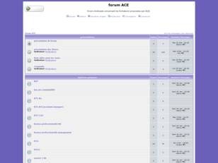 creer un forum : forum ACE