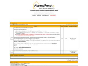 Forum Alarme Domestique