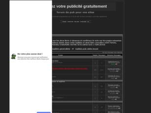 forum de pub pour vos sites