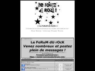 Le FoRuM dU RoCk