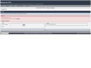 Fórum do TCC