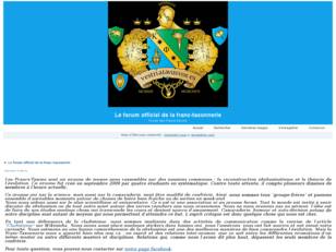 Le forum officiel de la franc-taxonnerie