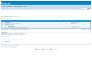 Free forum : Website Ads