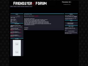 Friendster Art Forum