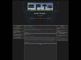 Free forum : Frozen Thunder