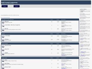 Free forum : Full Frontal Lobotomy