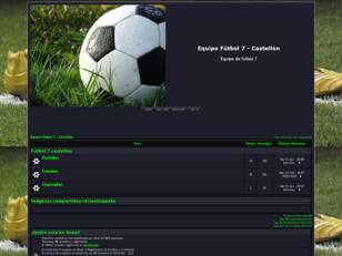 Equipo Fútbol 7 - Castellón