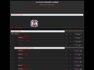 créer un forum : Le Forum Galactik Football