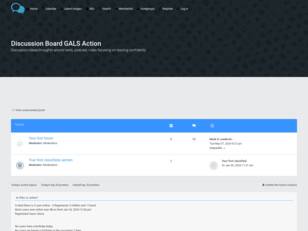 Discussion Board GALS Action