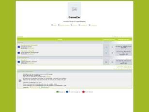 Forum gratuit : GameZer
