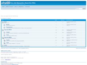 Foro gratis : Foro del Gimnastico Deportivo Miño