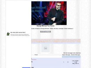 George Michael Fan Forum