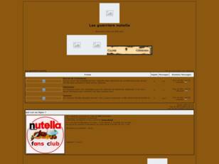 Forum gratuit : Les guerrier nutella