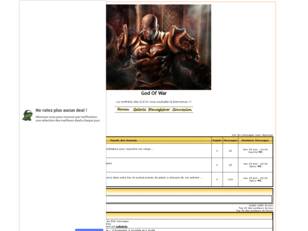 creer un forum : God of war