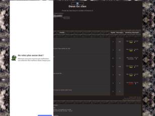 Bienvenue sur le forum du clan Deus Ex