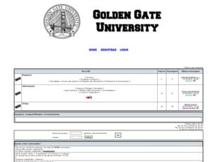 Forum gratis : Golden Gate University. GGU Forum gratis : Golden Gate