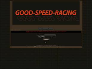 créer un forum : Good-Speed-Racing
