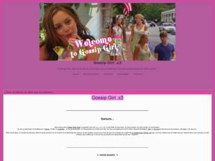 creer un forum : Gossip Girl .x3