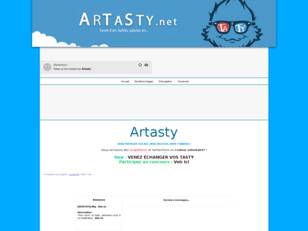Artasty, discute et participe aux animations, partage tes créations gr