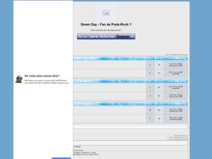 Green Day - Fan de Punk-Rock ?