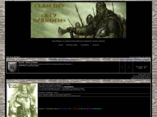 créer un forum : Clan Grey Wardens