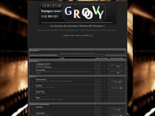 Le forum du serveur Minecraft Groovy !