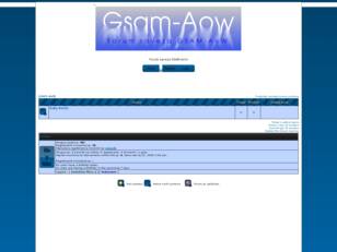 Free forum : GSAM-AoW