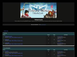 Free forum : Guild TiRioN