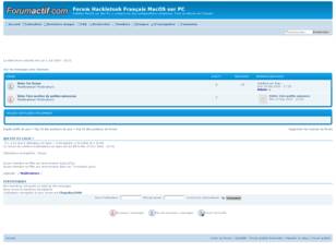 Forum Hackintosh Français MacOS sur PC