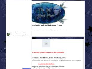 Forum gratuit : Harry Potter and the Half Blood Pr