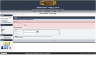 Free forum : Hammerthane roleplay forum