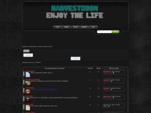 HarvestMoon forums