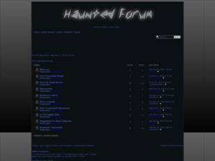 Free forum : A Haunting Forum...