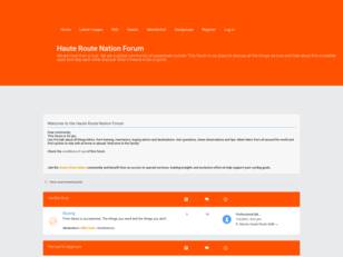 Haute Route Nation Forum