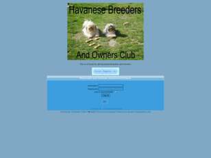 Free forum : Havanese Breeders and Owners Club