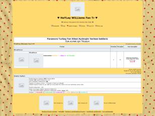 ♥ HaYLey WiLLiams'ın En SevimLi Fan Club'ı ♥