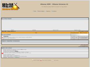 Foro gratis : Alianza HDM - OGame - Universo 41