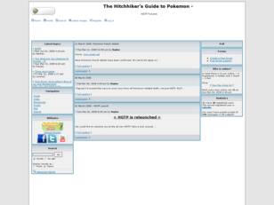 Free forum : The Hitchhiker's Guide to Pokemon